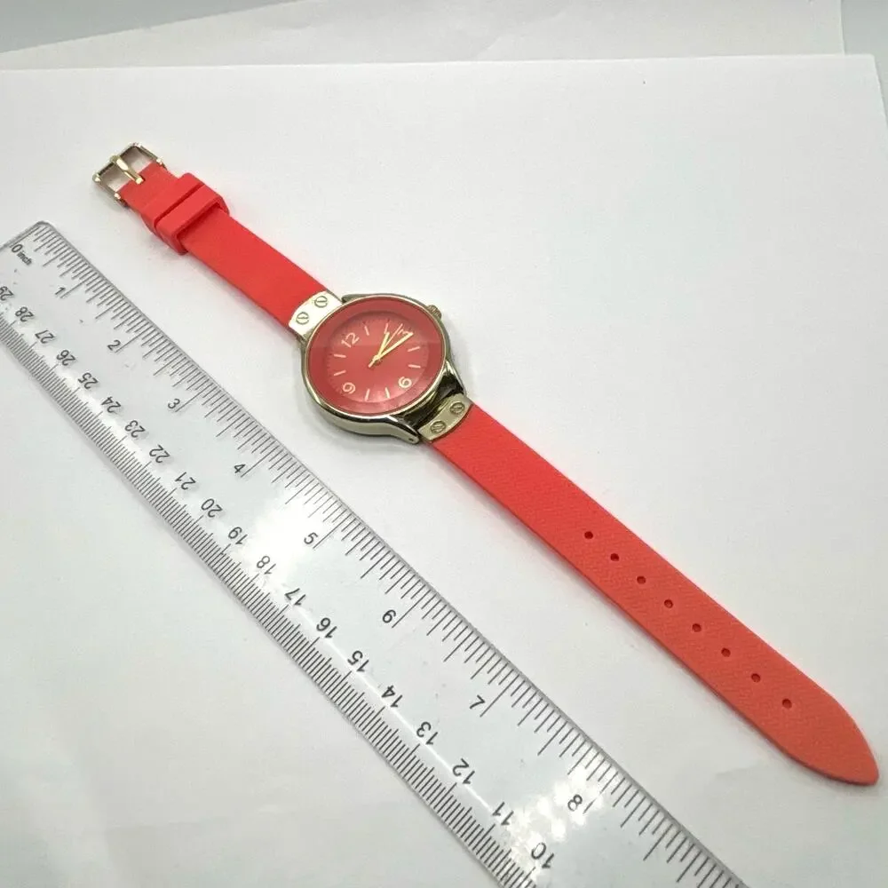 Orange & Gold Watch